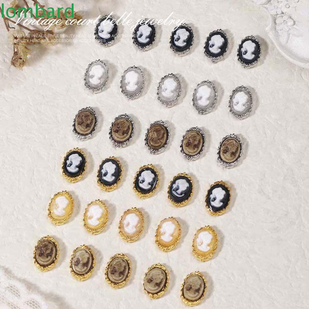 Phụ Kiện Trang Trí Móng Tay 3D Phong Cách Châu Âu Cổ Điển Thời Trang