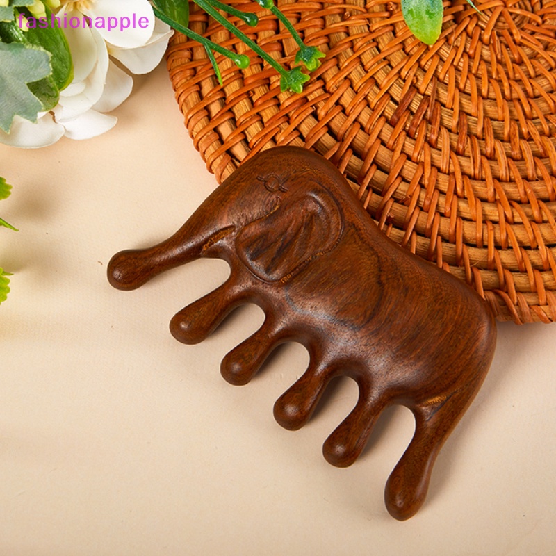 Lược Gỗ Chải Tóc Mát Xa Da Đầu Chống Tĩnh Điện