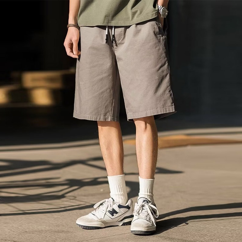 DICHUANGZHE Quần Short Thể Thao Nam Màu Xám Mới