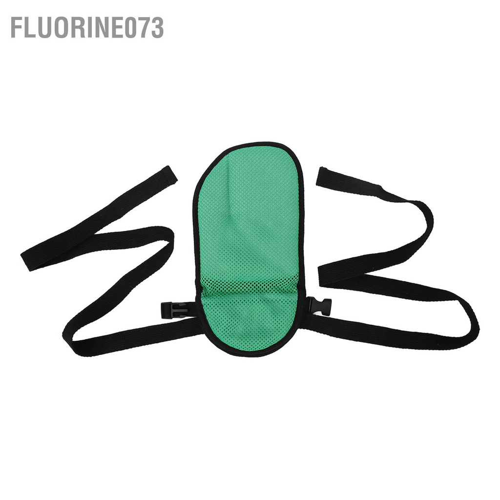 Fluorine073 Găng tay hạn chế kiểm soát an toàn Mitt Breathable Dementia Hand Restraint cho bệnh nhân cao tuổi Màu xanh lá cây