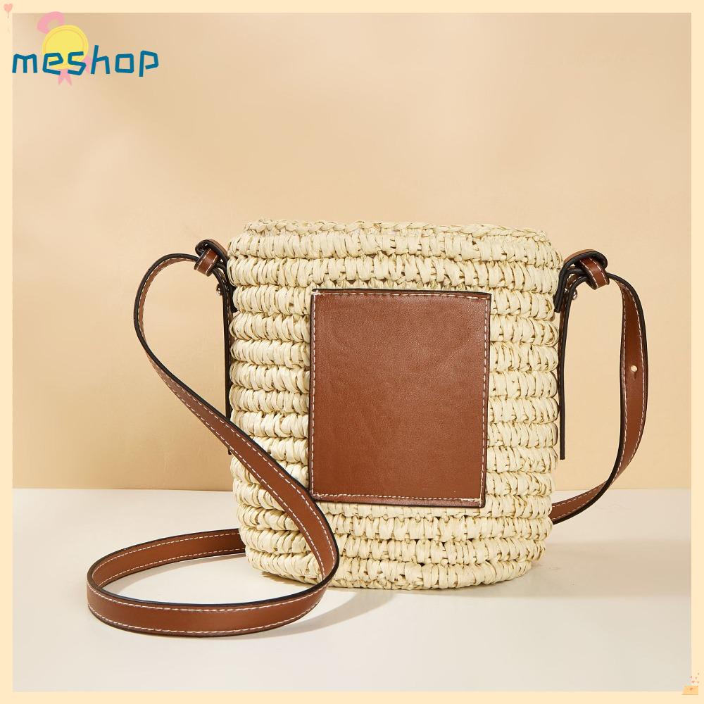 Túi cói Đan Mây Thiết Kế Mới Thời Trang Dành Cho Đi Biển