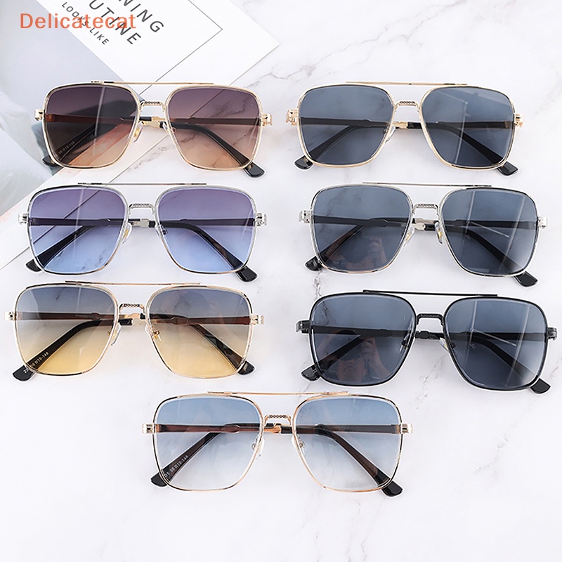 Kính Mát Gọng Vuông Màu Gradient Thời Trang Cho Nam