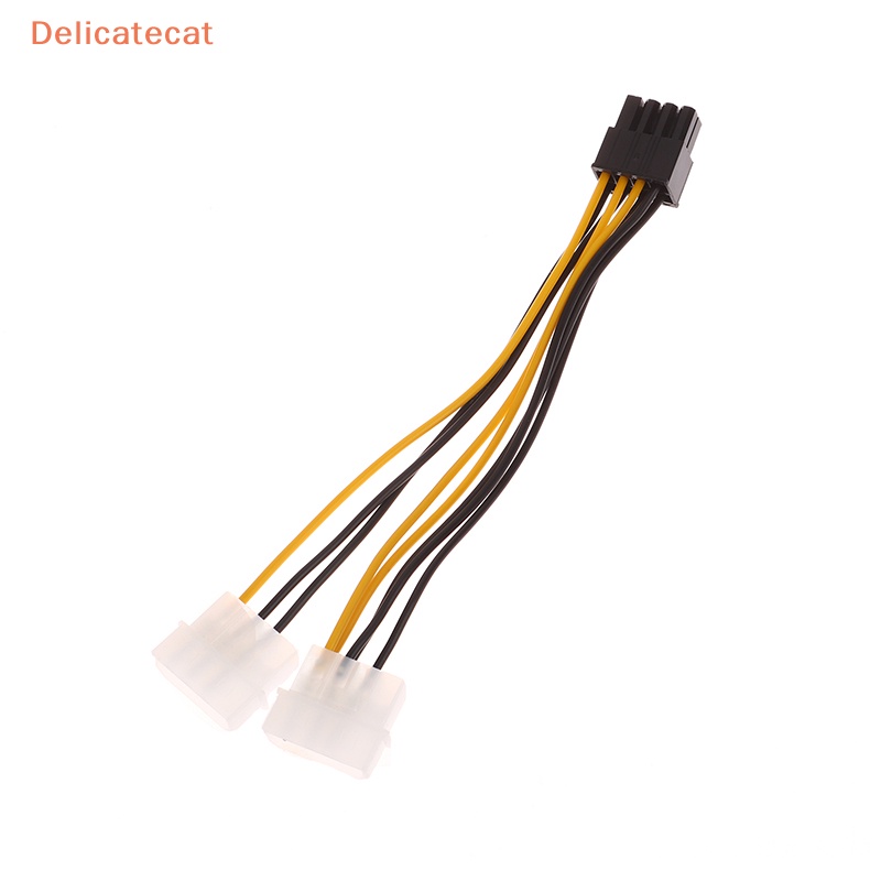 1 Dây Cáp Mở Rộng Chuyển Đổi Nguồn Điện 17cm Dual 4Pin Sang 8Pin
