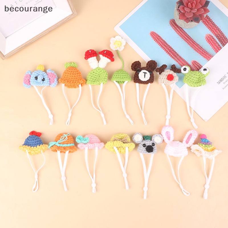 [becourange] Mũ Dệt Kim Cho Chuột Hamster / Chim Cảnh