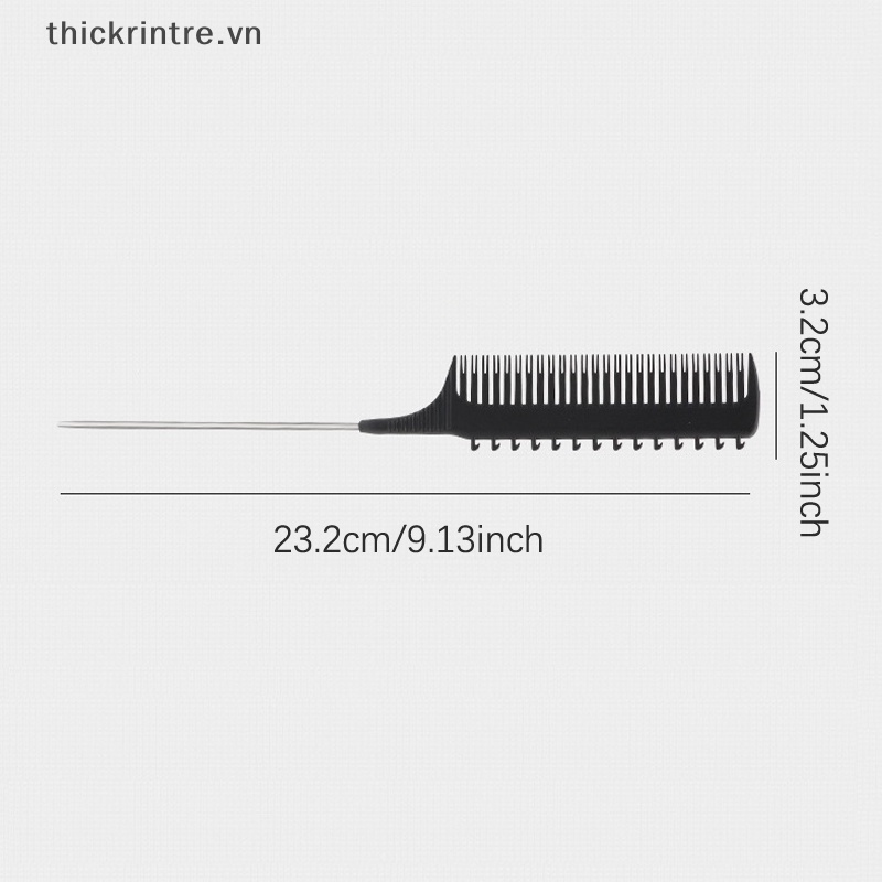 Lược Chải Tóc Tạo Kiểu Hai Mặt 1 Cái Cho Salon