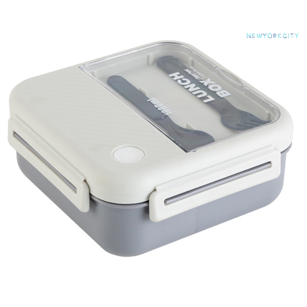 Hộp cơm Hai Tầng Dung Tích Lớn 1L / 1.1L Chống Rò Rỉ Tiện Dụng Cho Học Sinh