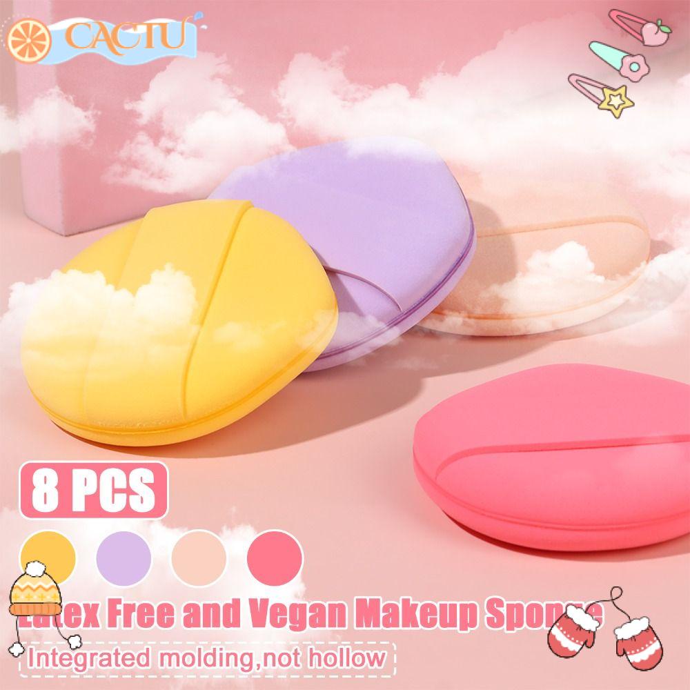 Bộ 8 Mút Trang Điểm Mềm Nhiều Màu Sắc