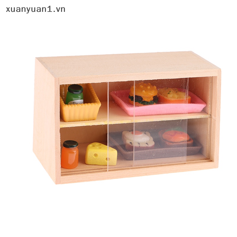 Mô Hình Tủ Đồ Trang Trí Nhà Búp Bê Tỉ Lệ 1: 12