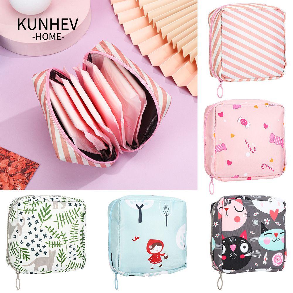 KUNHEV Túi Đựng Đồ Trang Điểm / Mỹ Phẩm Tiện Dụng Khi Đi Du Lịch