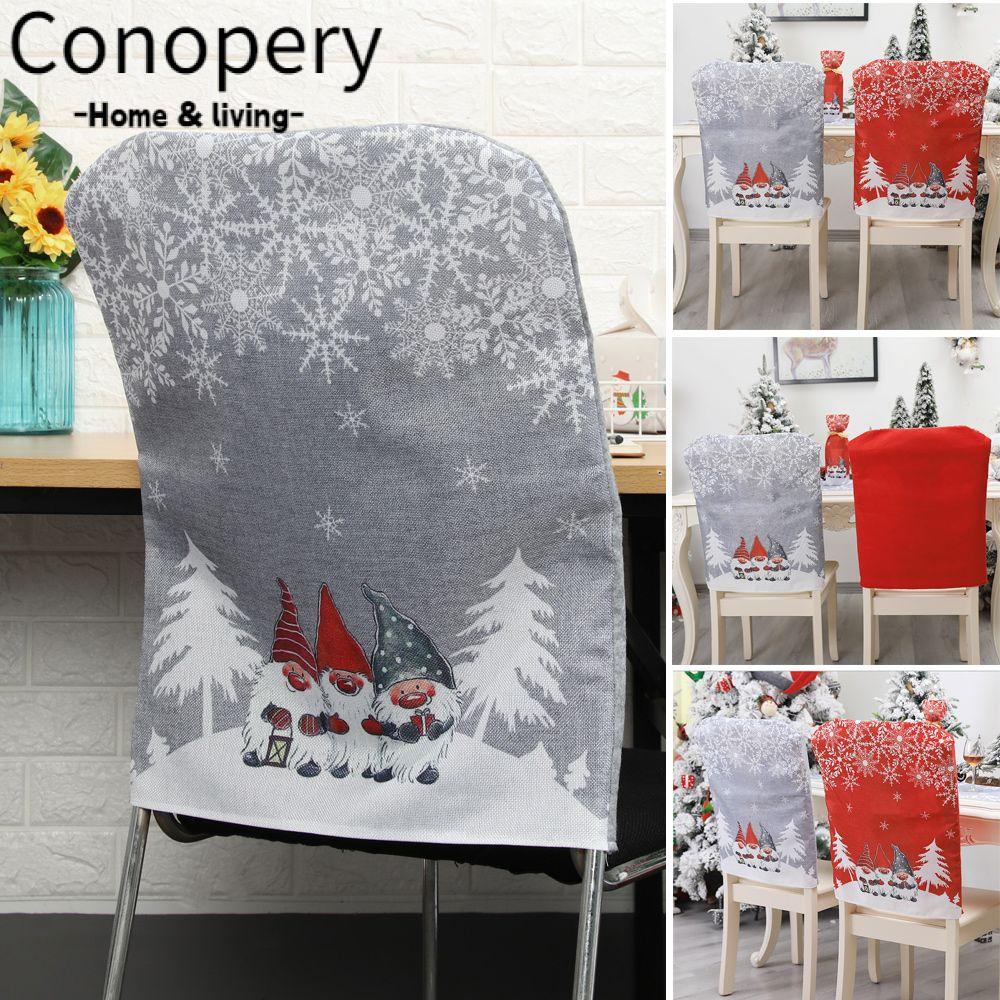 CONOPERY Vỏ Bọc Ghế Trang Trí Giáng Sinh