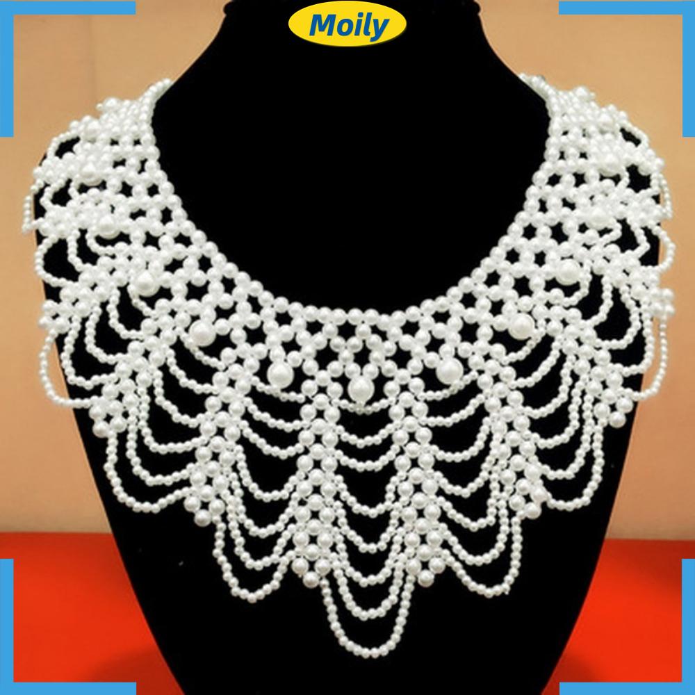 Vòng Cổ Ren Trang Trí Có Thể Tháo Rời