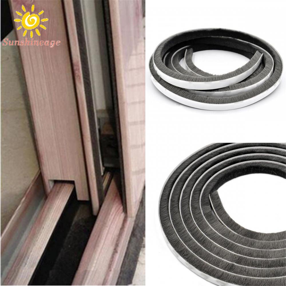 Cọ Quét Lông Tự Dính Đáy Cửa Sổ Trang Trí Nhà Cửa DIY Mới