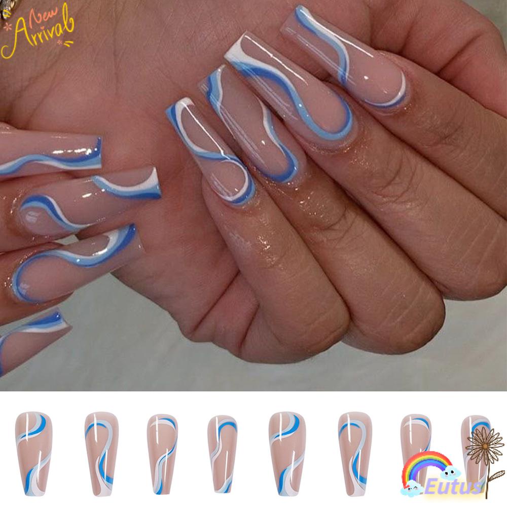 Bộ 24 Móng Tay Giả Che Phủ Toàn Diện Chất Lượng Cao