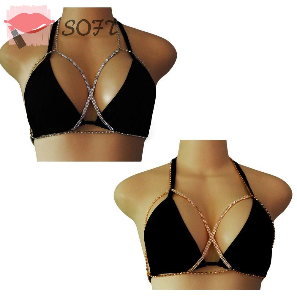 Dây Xích Đeo Ngực Gắn Vương Miện Nữ Hoàng Tinh Tế Quyến Rũ Thích Hợp Đi Biển