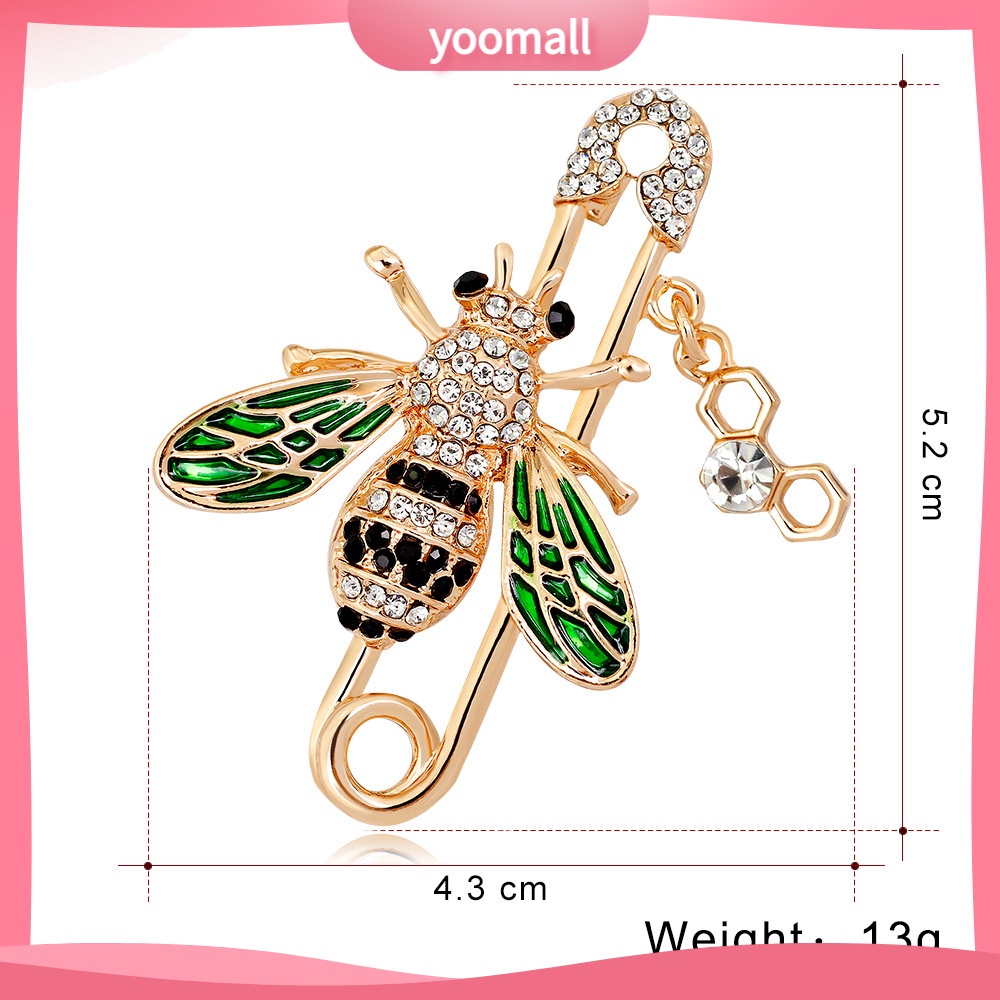 [YM] Trâm Cài Áo Hình Con Ong Thời Trang Và Đa Năng