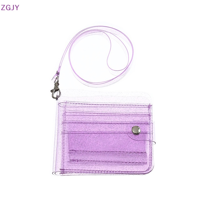 Ví Đựng Thẻ ID / Thẻ Tín Dụng Bằng PVC Trong Suốt Chống Thấm Nước Thời Trang Cho Nữ Mới