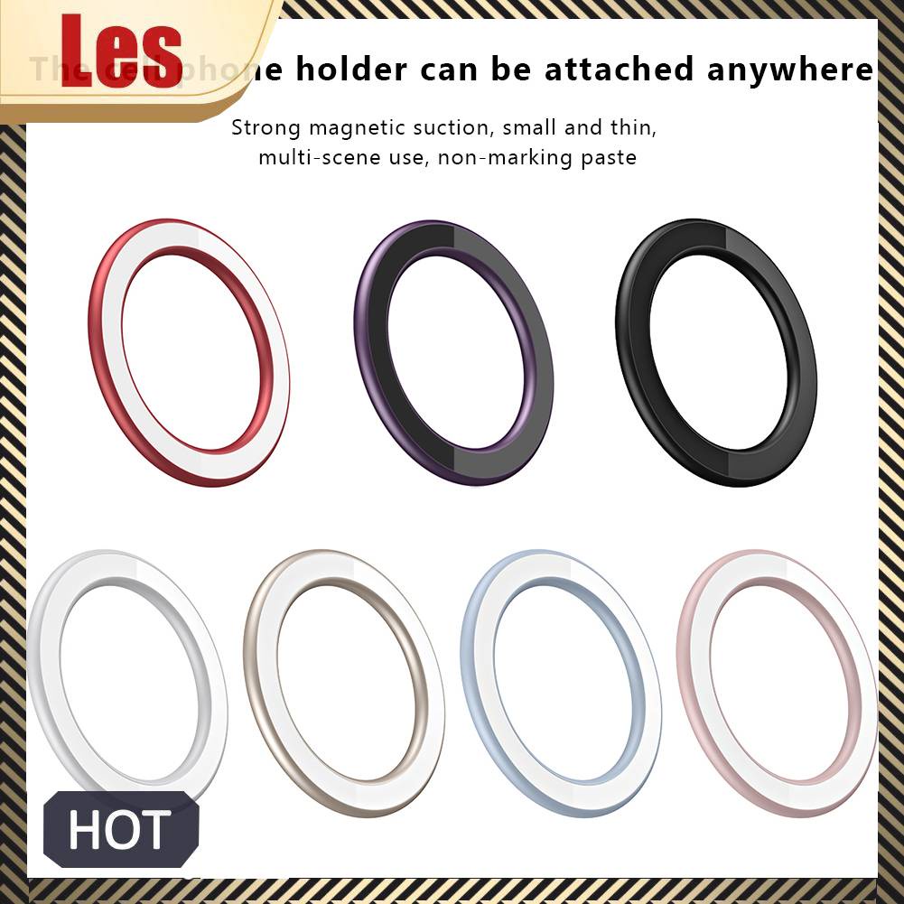 Giá Đỡ Điện Thoại Siêu Mỏng Có Nam Châm Hít Gắn Xe Hơi Cho lphone 14 13 12