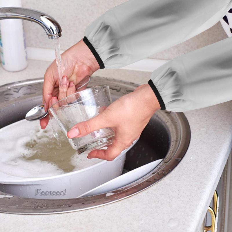 1 / 2 Ống Tay Áo Che Cánh Tay Cho Bé Nấu Ăn