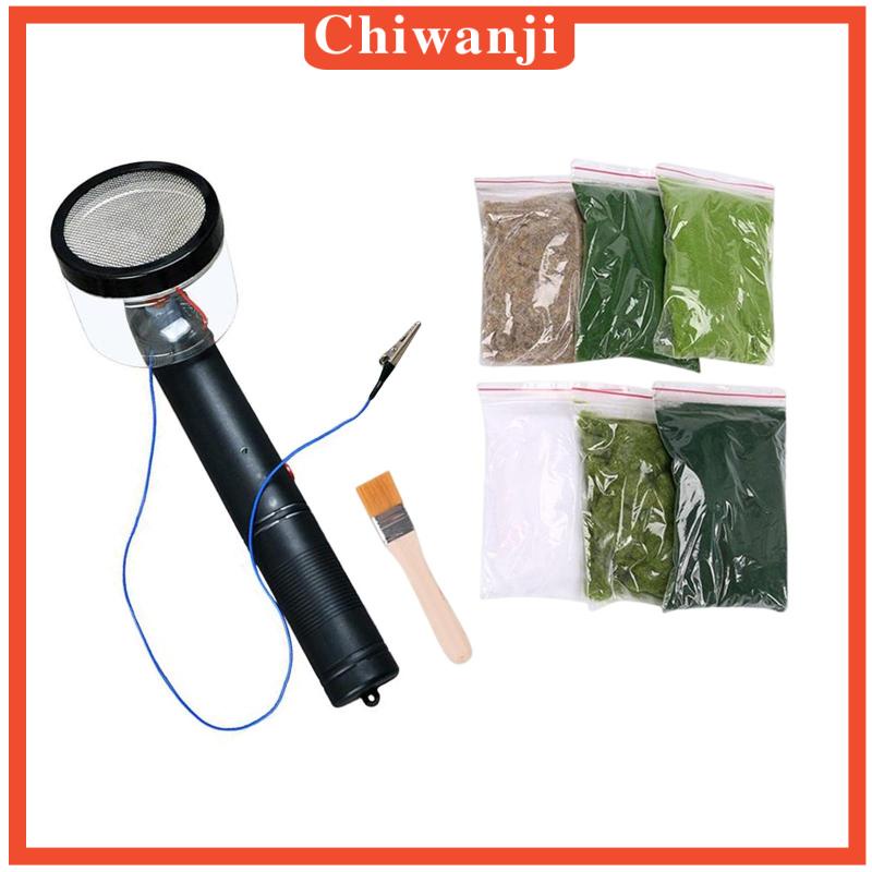 [Chiwanji] Chậu Cây Cỏ Tĩnh Cho Mô Hình Kiến Trúc Đường Phố