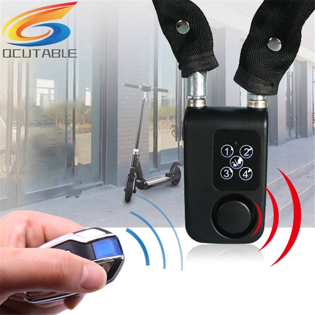 Khóa Xe Đạp Thông Minh Chống Trộm Kết Nối Bluetooth Điều Khiển Bằng Báo Động