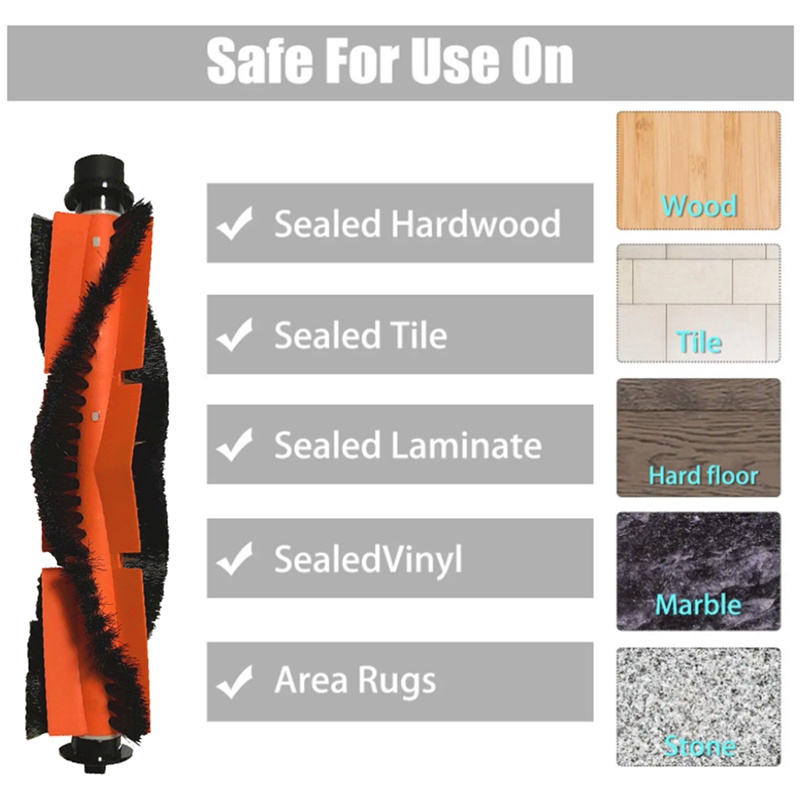 Vỏ Bọc Chổi Chính / Chổi Lăn Thay Thế Cho Robot Hút Bụi Air X5 X6 X8