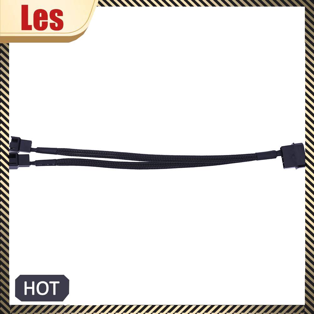 Cáp Chia Quạt Tản Nhiệt IDE Molex 4Pin Sang 2 Cổng 3Pin / 4Pin