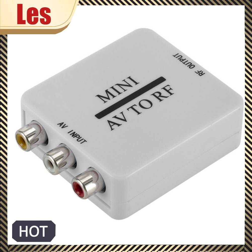 Bộ ChuyểN ĐổI Mini RCA AV CVSB Sang RF Hỗ Trợ RF 67.25 / 61.25MHz
