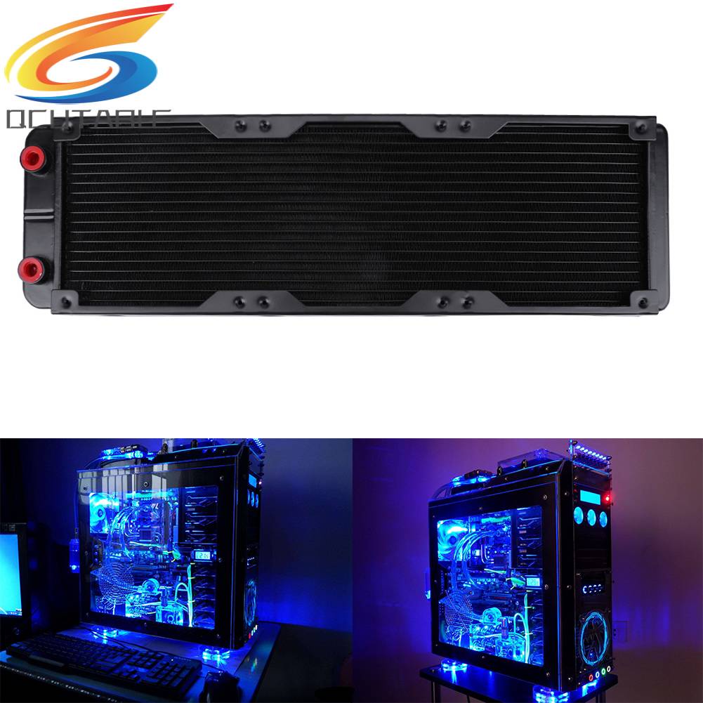 Bộ TảN NhiệT NướC Radiator Cho MáY TíNh 360mm 18 ỐNg G4 / 1