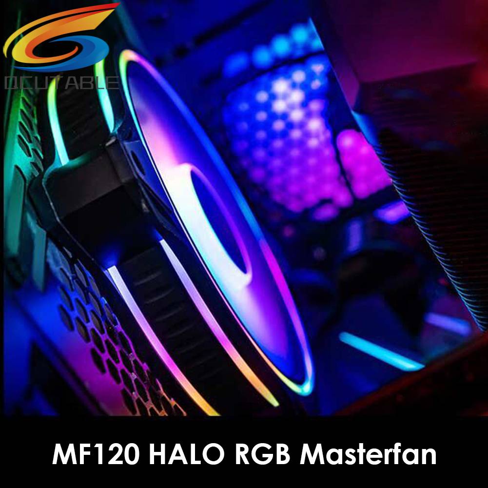 COOLER MASTER Quạt Tản Nhiệt Master MF120 12cm DC 12V ARGB 4-Pin PWM Cho Máy Tính Ốp