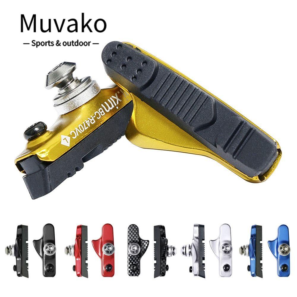 MUVAKO Má Phanh Xe Đạp Chống Mài Mòn  Gồm 6 Màu Tùy Chọn