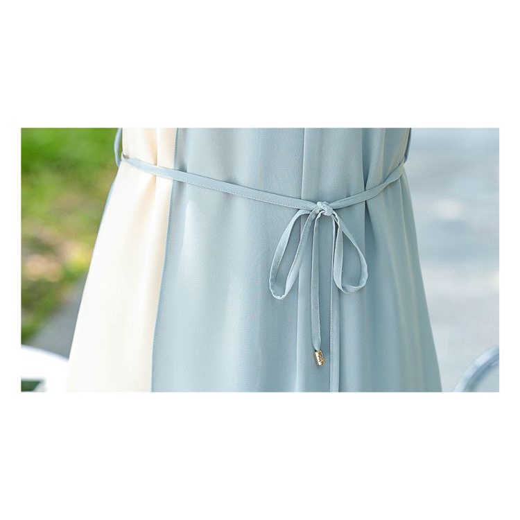 Đầm Dài Qua Gối Ngắn Tay Thời Trang Mùa Hè Dành Cho Nữ