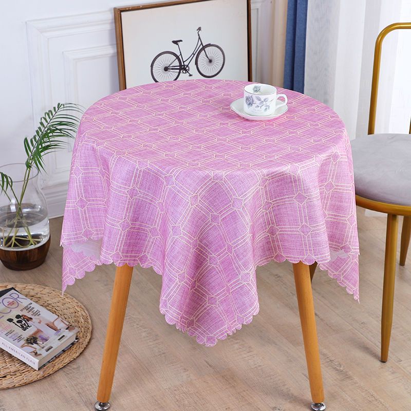 Khăn Trải Bàn Hình Vuông / Tròn / Chữ Nhật Trang Trí Phòng Khách