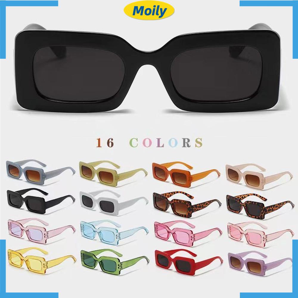 MOILYVN Kính Mát Chống Tia UV400 Y2K Thời Trang