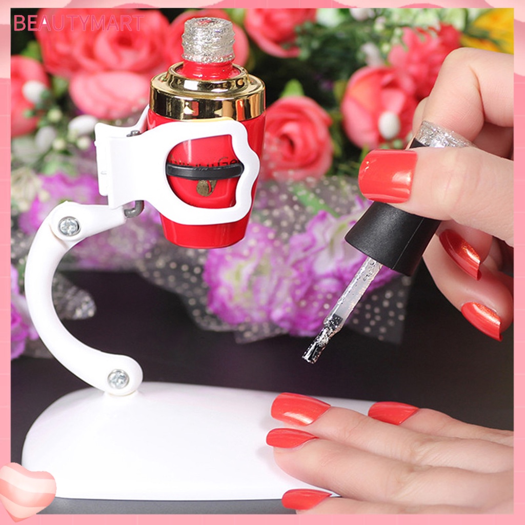 Giá Đỡ Kẹp Cố Định Lọ Sơn Móng Tay Có Thể Điều Chỉnh Tiện Lợi