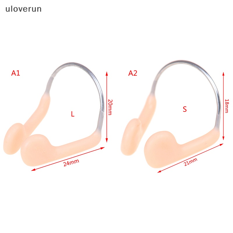 Kẹp Mũi Bằng Silicone Mềm Chống Trượt Tiện Dụng Khi Đi Bơi / Lặn