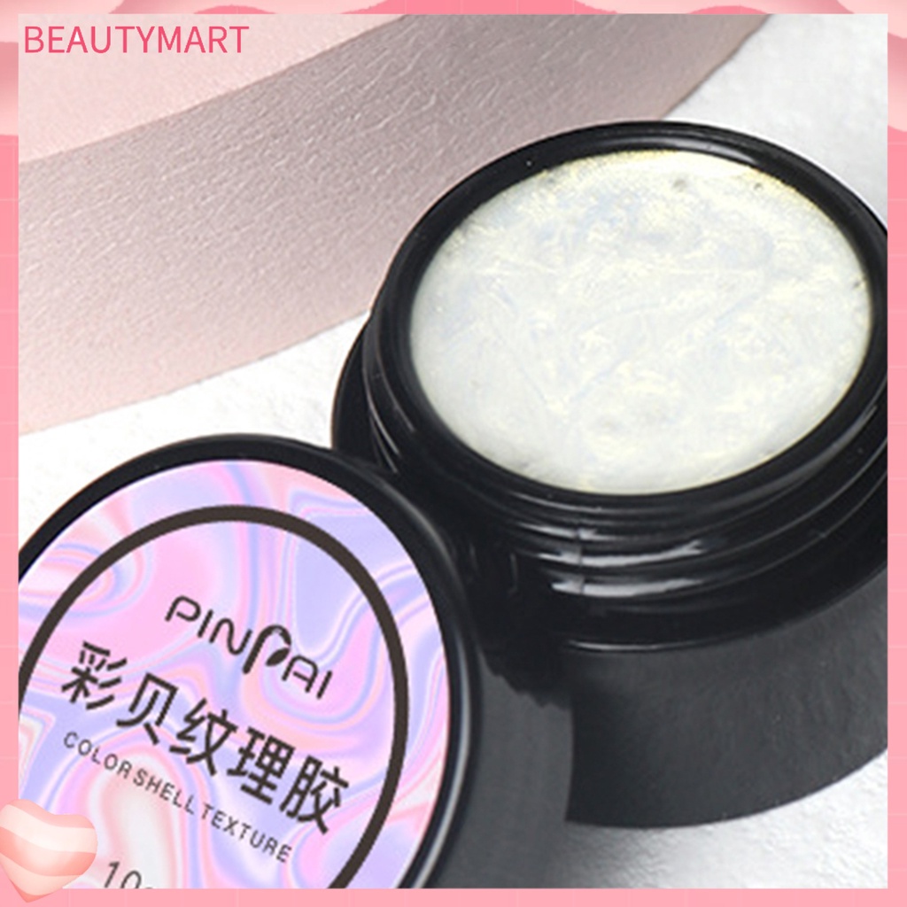 Sơn Móng Tay 10g Sắc Tố Cao Không Gây Kích Ứng Vỏ Sò Lấp Lánh Dành Cho Nữ