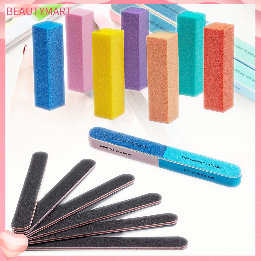 Bộ 14 Cây Dũa Móng Tay Nhiều Màu Sắc Chuyên Dụng Cho Salon