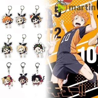 Móc Khóa Nhựa Acrylic Hình Anime Haikyuu Kozume Kenma Hinata Shoyo Yu Nishinoya 1
