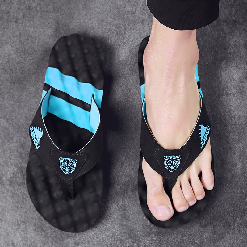 38-45 dép tông dép xốp dép đi biển nam dép đen Dép chống trượt giày sục nam tông nam không thấm nước dép nam