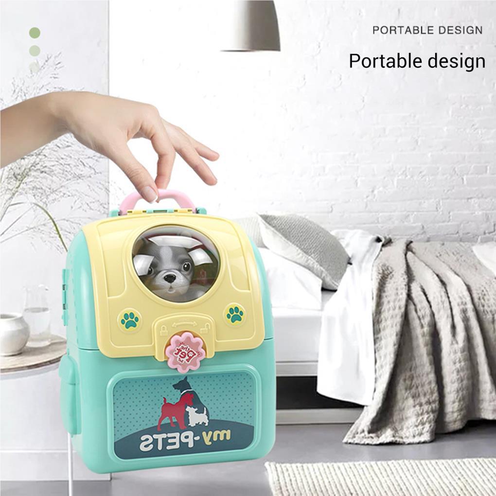 Bộ Đồ Chơi Trẻ Em Gồm Túi Đựng Tàu Không Gian Và Ba Lô Đồ Chơi Cho Chó Mèo