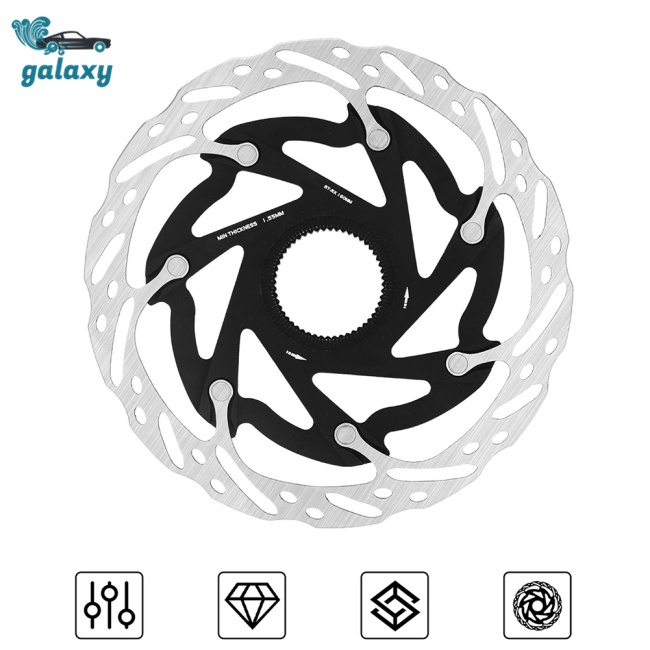 Đĩa Phanh Trung Tâm Bằng Thép Carbon Siêu Nhẹ Chất Lượng Cao Cho Xe Đạp Leo Núi galaxy Xr 140 / 160mm