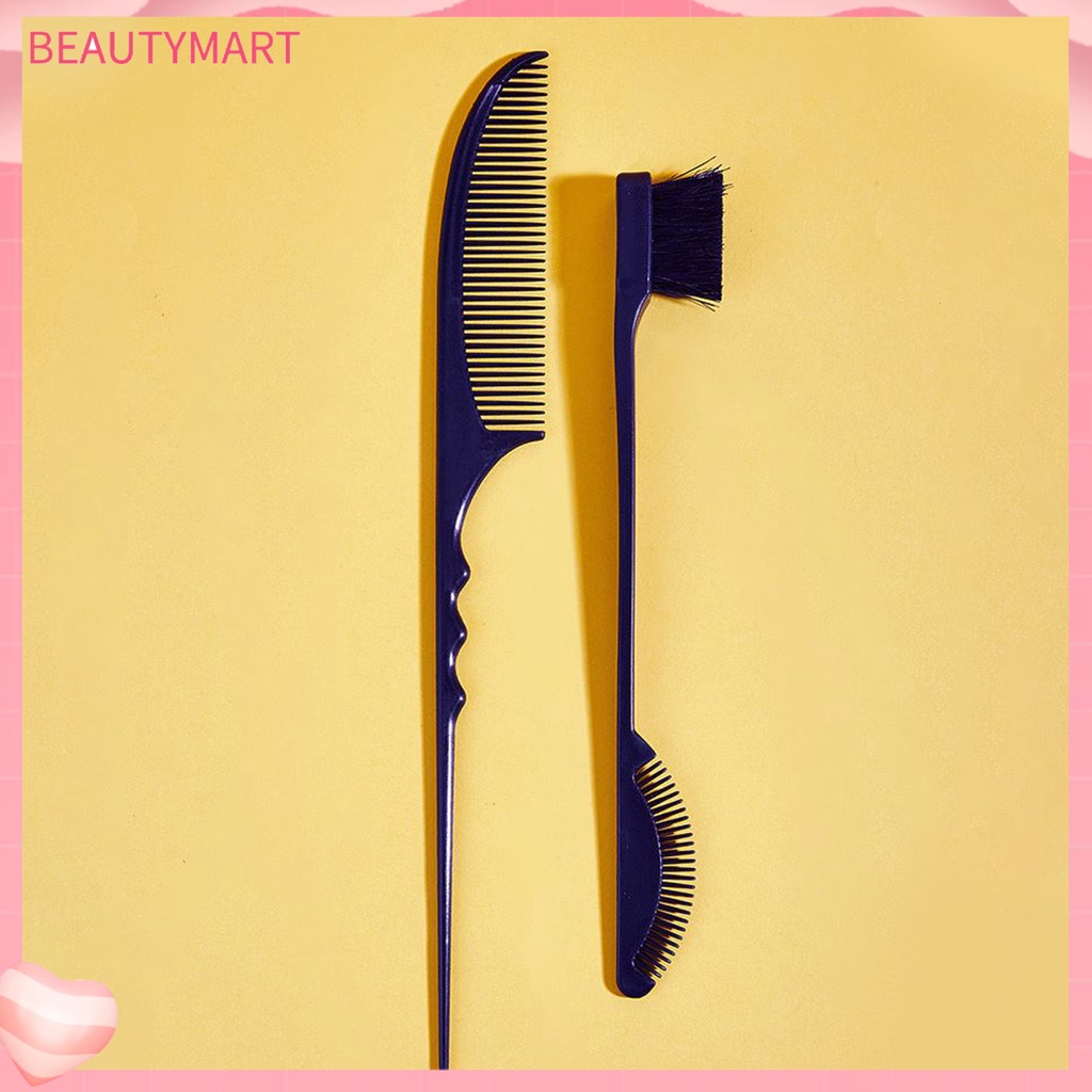Bộ 2 Lược Chải Tạo Kiểu Tóc Hai Mặt Có Thể Điều Khiển Đuôi Ngựa
