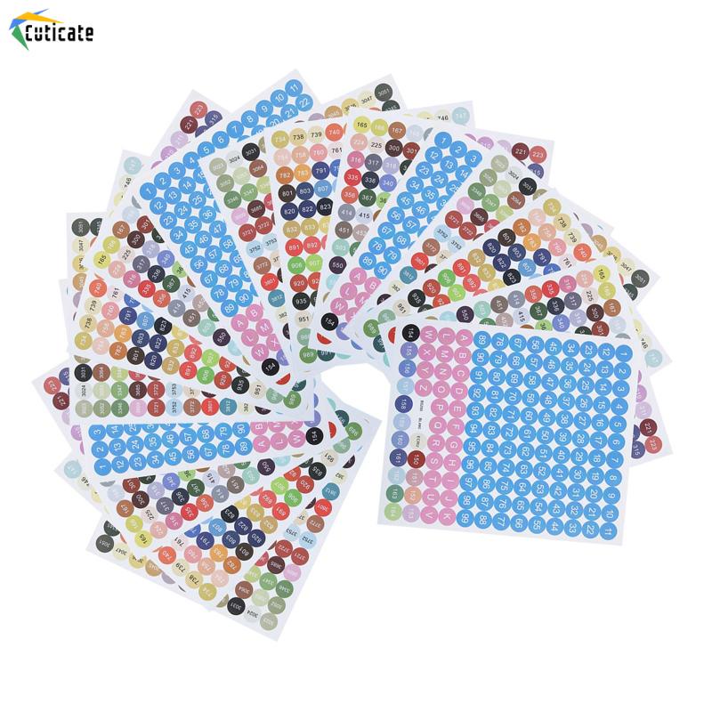 Túi Đựng Chỉ Thêu Chữ Thập Nhiều Màu Sắc