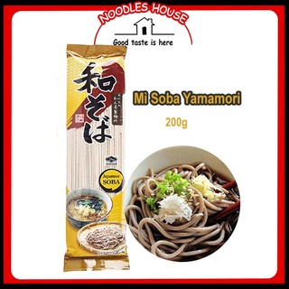 Mì Soba Nhật Bản Yamamori 200g - Yamamori Japanese Soba Noodles
