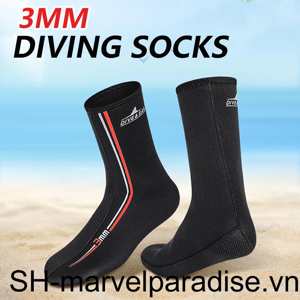 Vớ Lặn Thể Thao Giữ Ấm Chống Thấm Nước Tiện Lợi