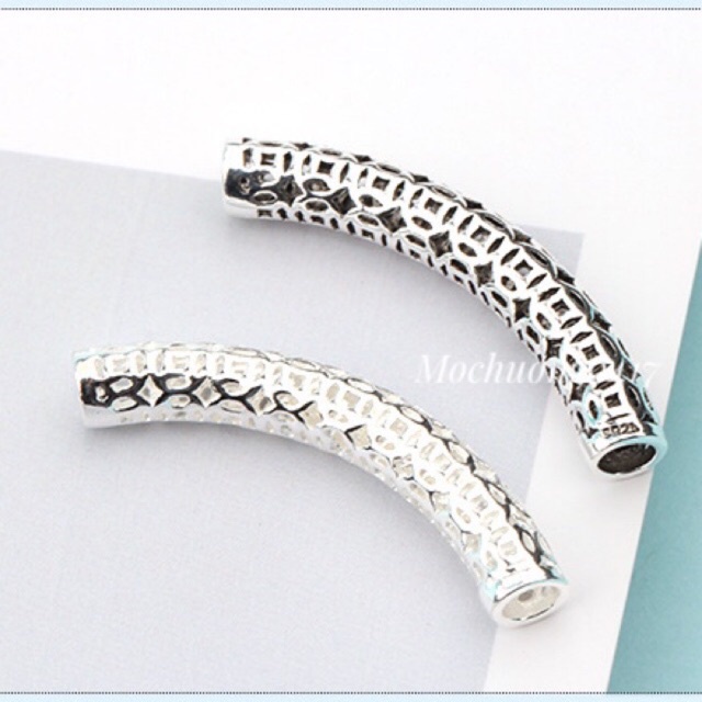 GIÁ SỈ  [BẠC] Charm ống bạc kim tiền - PH299 [Hàng loại 1 - SIÊU ĐẸP]