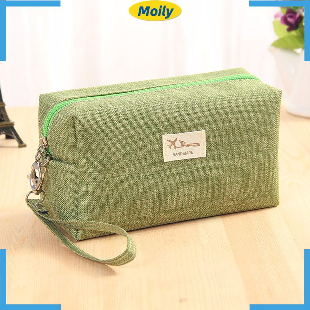 MOILYVN Túi Đựng Mỹ Phẩm Cỡ Lớn Thiết Kế Đơn Giản Tiện Dụng Mang Đi Du Lịch