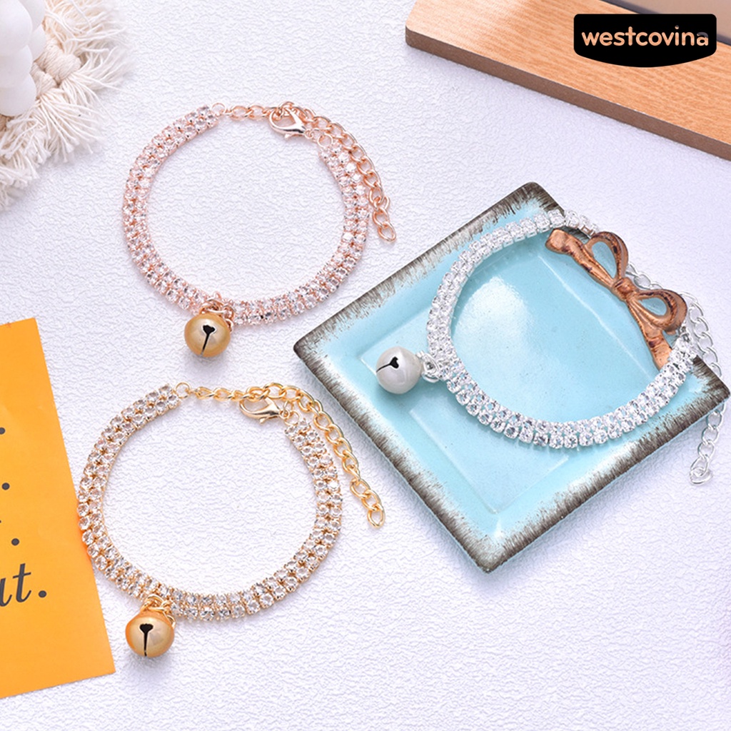 [COD]♞Vòng Cổ Đính Đá Thanh Lịch Dành Cho Thú Cưng