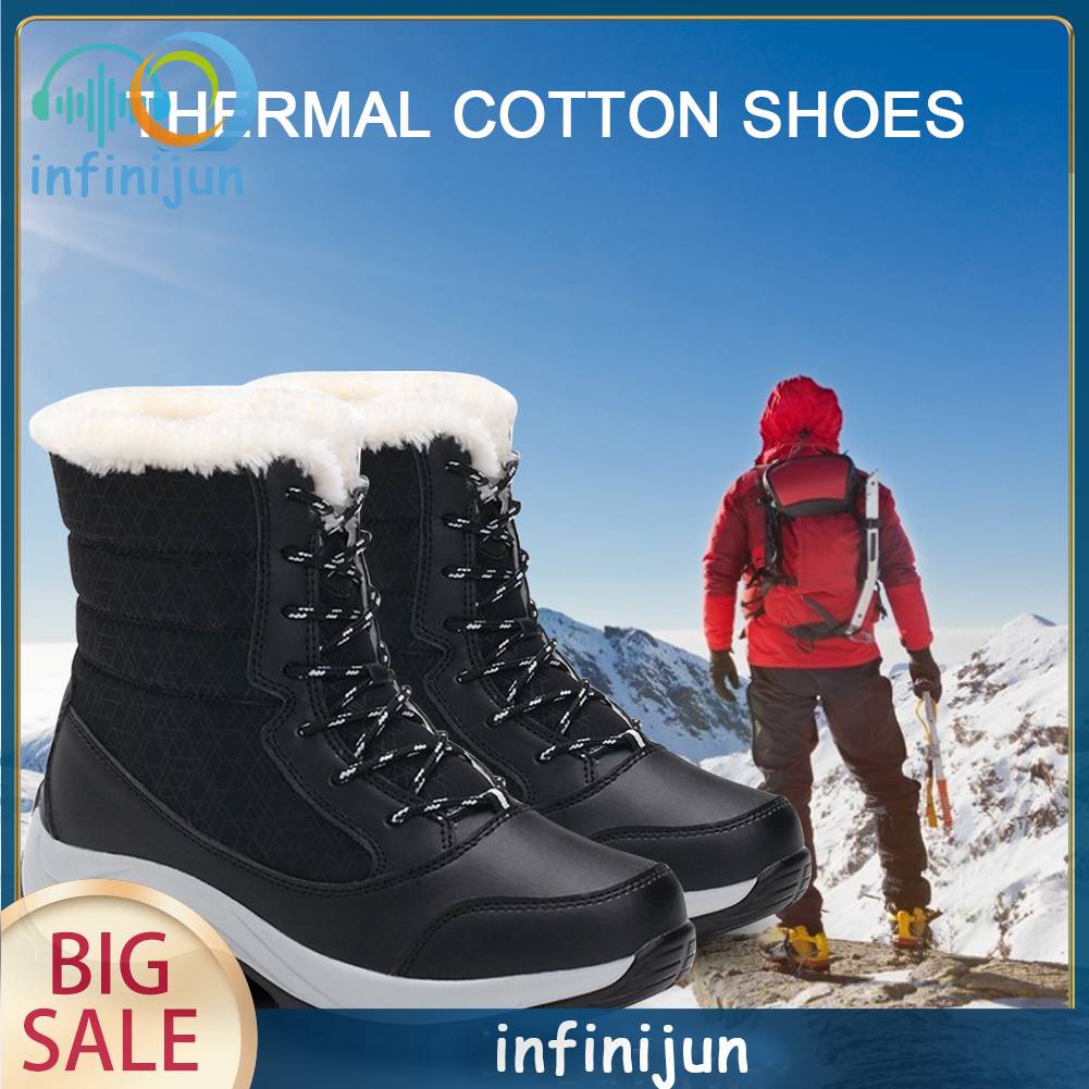 Giày Boot Chống Thấm Nước Giữ Ấm Trong Mùa Đông Dành Cho Nữ