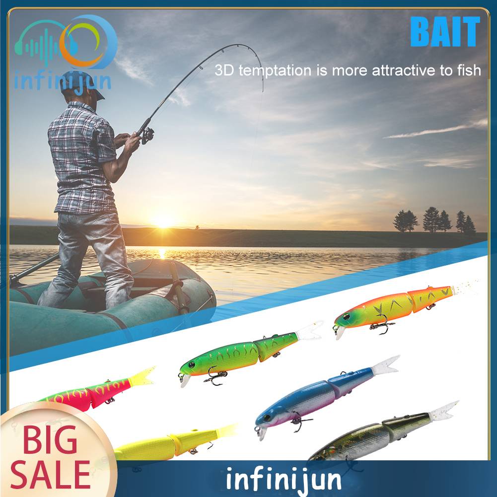 Mồi Câu Cá Giả Màu Sắc Tươi Sáng 88mm 7.2g